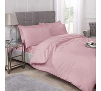 Emma Barclay Drap-Housse en Percale 180 Fils Rose King Size