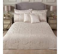 Emma Barclay Maison Duchess Paisley Parure de lit Double Crème Couette, Polyester