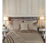 Emma Barclay Glamour Parure de lit King Size Vison, Polyester