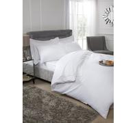 Emma Barclay Housse de Couette de Luxe en Coton égyptien 200 Fils/cm² - Blanc - Lit King Size