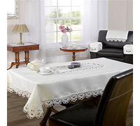 Emma Barclay Lucinda Nappe brodée Crème 178 cm