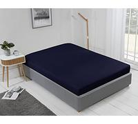 Emma Barclay Lyla Drap-Housse pour lit Simple Bleu Marine