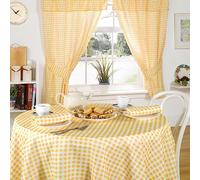 Emma Barclay Molly Lot de 4 Serviettes à Carreaux Vichy Citron