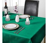 Emma Barclay Nappe Ronde 100% Polyester Motif Carreaux Vert forêt 178 cm