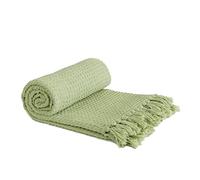 Emma Barclay Couvre-lit, 100% Coton, Pistache, 90x100 (228x254cm)