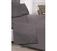 Emma Barclay Paire de taies d'oreiller en Percale 180 Fils Gris