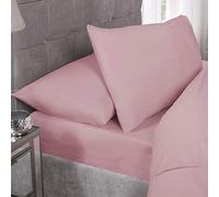 Emma Barclay Paire de taies d'oreiller en Percale 180 Fils Rose