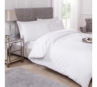 Emma Barclay Parure de lit en Percale 180 Fils pour lit King Size Blanc