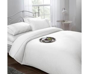 Emma Barclay RITZDSSBWHT Parure de lit Simple Blanc
