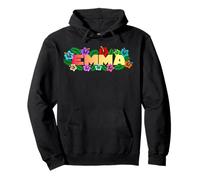 Emma Bébé Prénom Fille Papa Maman Naissance Enfant Parents Sweat à Capuche
