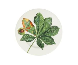 Emma Bridgewater Assiette à petit-déjeuner en forme de cheval, châtaigne et conker, 21,5 cm
