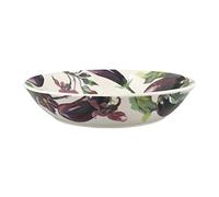 Emma Bridgewater Bol à pâtes Medium Vegetable Garden Aubergine & Flowers