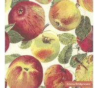 Emma Bridgewater Lot de 20 serviettes de table en papier Motif pommes Crème 33 cm