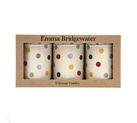 Emma Bridgewater Lot de 3 boîtes à fleurs à pois 10,6 x 15 cm