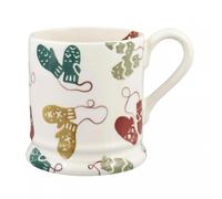 Emma Bridgewater Mug avec motif moufles de Noël 1/2 pinte
