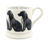 Emma Bridgewater Mug Céramique 300ml - Grande Tasse Personnalisée, Idée Cadeau pour Homme et Femme, Collègue de Travail, Original Peint à la Main pour Café, Thé, Cappuccino - Cocker Anglais