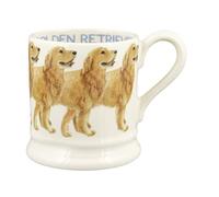 Emma Bridgewater Mug Ceramique 300ml - Grande Tasse Personnalisée, Idée Cadeau pour Homme et Femme, Mug Collegue de Travail, Mug Original Peint à la main pour Café, Thé, Cappuccino - Golden Retriever