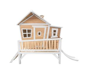 Emma cabane asymétrique en bois sur pil