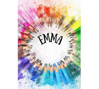 EMMA: Carnet de dessin croquis - 100 pages - A4 portrait - blanc