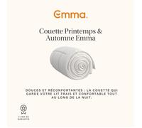 EMMA | Couette Nuage Hiver 140x200 cm | Douce | Réconfortante | Légère | Enveloppante | Respirante | Aérée | Lavable en Machine
