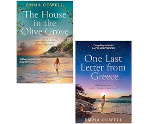 Emma Cowell 2 Books Collection Set (One Last Letter from Greece, The House in the Olive Grove)