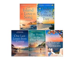 Emma Cowell Collection 5 Books Set (Under the Lemon Tree, One Last Letter from Greece, The House in the Olive Grove, The Island Love Song & Beneath the Orange Blossom)
