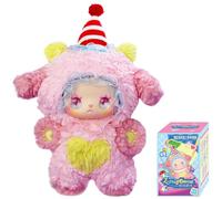 Emma Flavor Twist Blind Box - 1 pendentif aléatoire en forme de visage en vinyle (17 cm), figurine de collection Kawaii Mystery, 6 designs + 2 rares