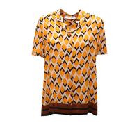 Emma&Gaia - WO Oversize Shirt - Femme - Blouses et Chemises - Orange - Taille: 36 FR