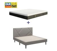 EMMA I Pack Matelas Emma Original Lite 160x200 cm + Lit Emma One Cocoon Plus