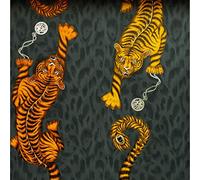 Emma J Shipley Animalia Tigris Papier Peint Flamme W0105 / 01