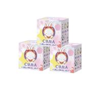 Emma Jellybean Jolt Série Blind Box Action Figurines Mystery Box Jouets mignons aléatoires Cadeau d'anniversaire Noël Jouets à collectionner pour ornements de bureau 3 pièces