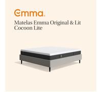 EMMA Matelas Original 140x190 + Lit Emma One Cocoon Lite 140x190