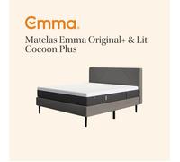 EMMA Matelas Original+ 140x190 + Lit Emma One Cocoon Plus 140x190
