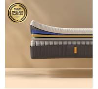 EMMA | Matelas Original 200x200 | Mémoire de Forme + Ressorts | MEILLEUR CHOIX Emma | Dos Apaisé | Soutien Et Respirabilité | 25cm