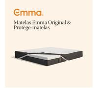 EMMA Matelas Original 200x200 + Protège-matelas Imperméable Emma 200x200