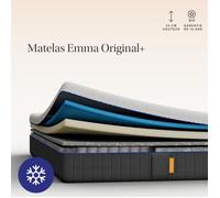 EMMA Matelas Original+ 80x200 + Mémoire de Forme + Ressorts + Housse Plus Respirante + Edition 2026