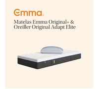EMMA Matelas Original+ 80x200 + Oreiller Emma Original Confort Elite 40x70