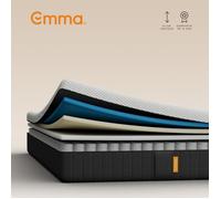 EMMA Matelas Original 90x190 + Mémoire de Forme + Ressorts + MEILLEUR CHOIX Emma + Dos Apaisé + Edition 2025