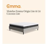 EMMA Matelas Original Lite+ 140x190 + Lit Emma One Cocoon Lite 140x190