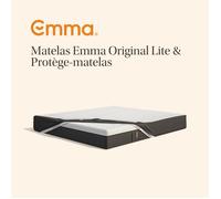 EMMA Matelas Original Lite 140x200 + Protège-matelas Imperméable Emma 140x200