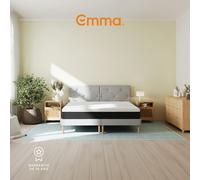 EMMA | Matelas Original Lite+ 160x200 cm | Ressorts + Mousse à Mémoire de Forme | Housse Plus Respirante| Confort 5 couches 22cm