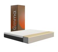 Emma Matelas Original Lite | Mousse à mémoire de Forme, Ressorts ensachés | 90x200 cm | Hauteur 22 cm | Moyen-Ferme (H7) | Soutien à 5 Zones | Ergonomique | Ultra Respirant | Durable | Housse Lavable