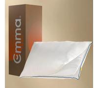 Emma Oreiller Nuage 70x50 cm | Moelleux et Respirant pour Sommeil Confortable | 1 Couche Ajustable | Microfibres Aerosoft® pour Soutien et Douceur | Housse Déhoussable