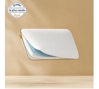 EMMA | Oreiller Original 70x40 cm | Mémoire de Forme Ergonomique | Thermoactif et Respirant | Confort Personnalisable