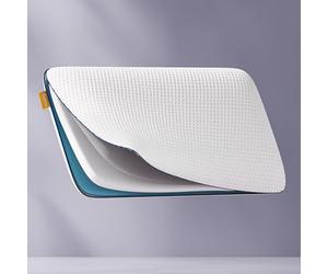 Emma Oreiller Original Premium | Mousse à Mémoire de Forme | Rafraîchissant | Personnalisable | 40x70 cm | Housse Respirante Lavable, Soutien Réglable | Certifié Oeko-TEX