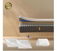 EMMA | Pack Matelas Emma Original 140x200 + 2 Oreillers Emma Original Confort + Couette Printemps & Automne Emma