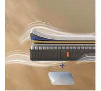 EMMA | Pack Matelas Emma Original+ 90x200 + Oreiller Emma Original Confort Elite 70x40 | Mémoire de Forme + Ressorts