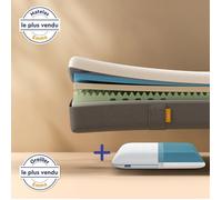 EMMA | Pack Matelas Emma Original Classic 90x200 cm + Oreiller Emma Original Adapt Mémoire de Forme | Les Plus Vendus en France