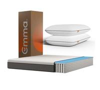 Emma Pack Matelas Original II + 2 Premium Oreiller à Mémoire de Forme | Mousse à Mémoire et Ressorts Ensachés | 140x200 cm | 22 cm | Moyen-Ferme (H7) | Soutien à 5 Zones | Oreiller Ajustable 40x70 cm