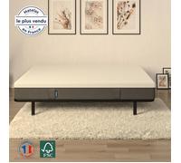 EMMA | Pack Matelas Original + Sommier 140x190 cm | Mémoire de Forme | Confort Optimal N°1 en France | Montage Kit Facile et Rapide